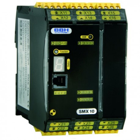 SMX10A compact safety control without safe motion with analog inputs