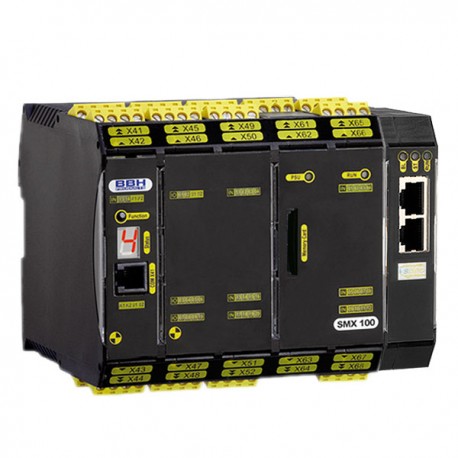 SMX100-2 modular control unit with bus communication